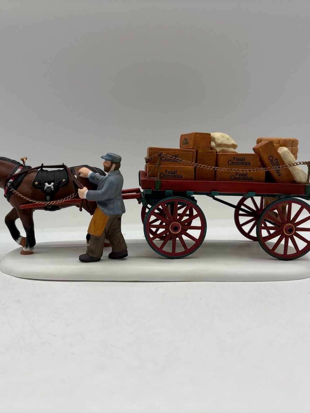 Department 56 2000 Vintage HVC DVS Gourmet Chocolates Delivery Wagon 56.58523